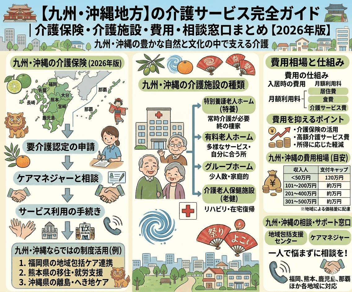 九州・沖縄地方介護サービス